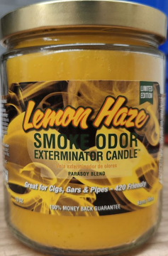 Smoke Odor Exterminator Candle Lemon Haze 13oz